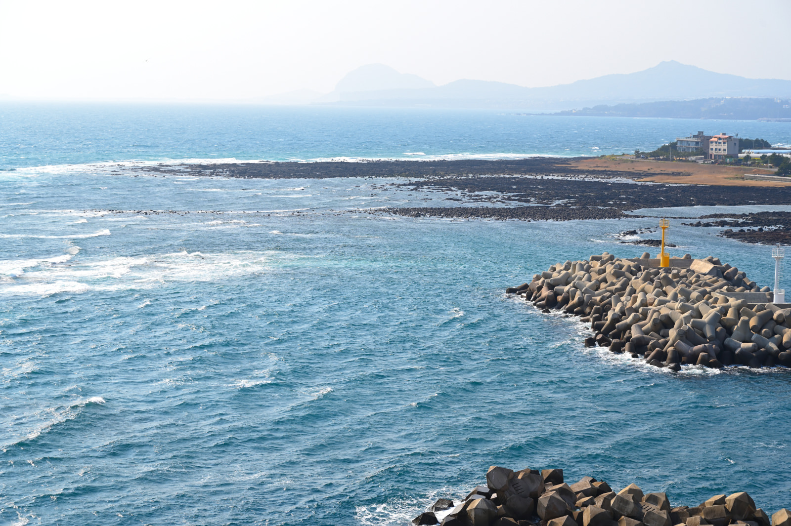 濟州島的海邊